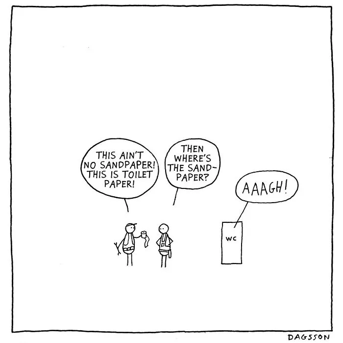 Icelandic Cartoonist Reveals His Grim Sense Of Humor, And Here Are 50 Comics To Prove It (New Pics)