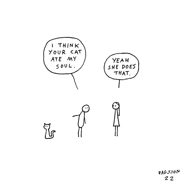 Icelandic Cartoonist Reveals His Grim Sense Of Humor, And Here Are 50 Comics To Prove It (New Pics)