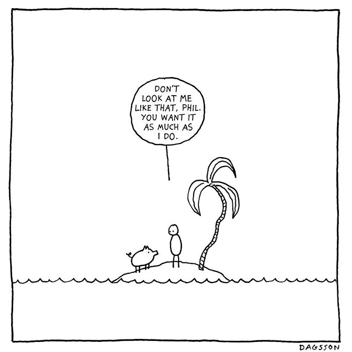 Icelandic Cartoonist Reveals His Grim Sense Of Humor, And Here Are 50 Comics To Prove It (New Pics)