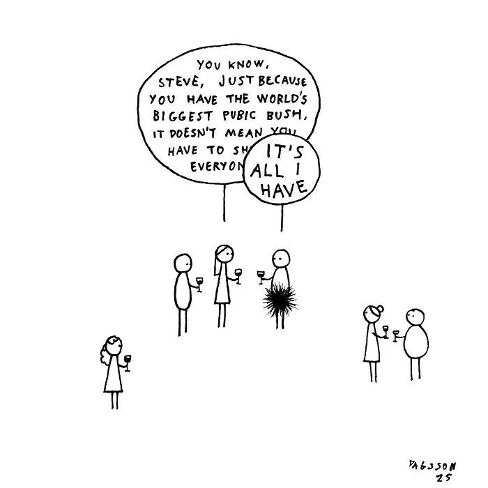Icelandic Cartoonist Reveals His Grim Sense Of Humor, And Here Are 50 Comics To Prove It (New Pics)
