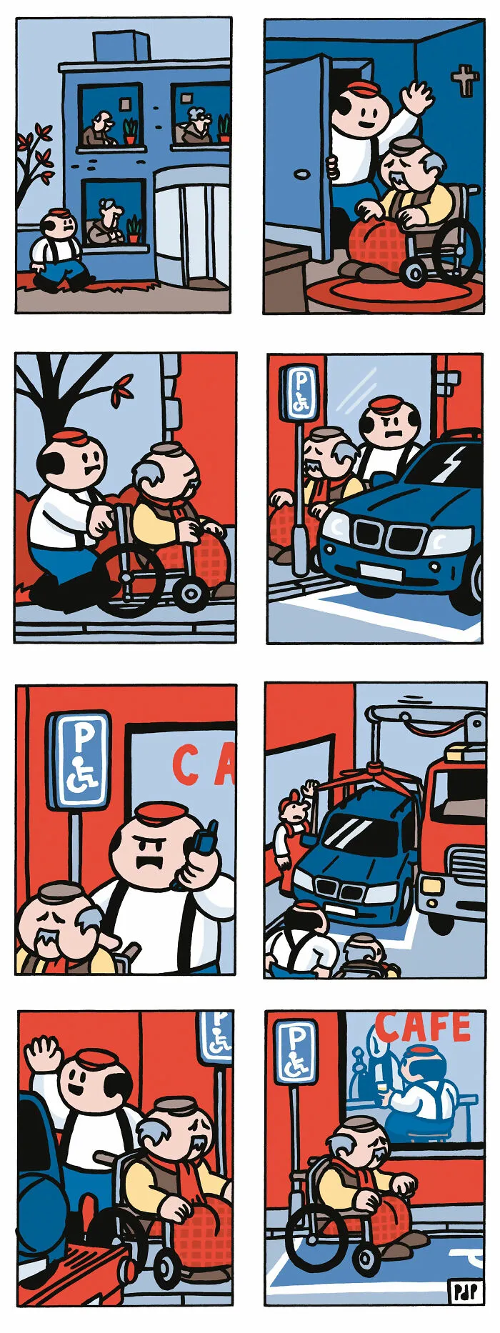29 New Comics By Pieter De Poortere That Take A Very Dark Turn When You Least Expect It