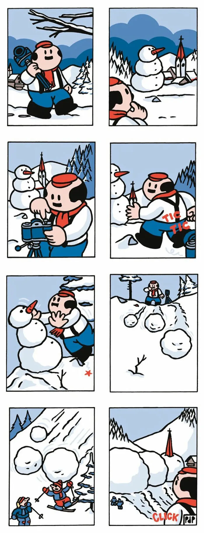 29 New Comics By Pieter De Poortere That Take A Very Dark Turn When You Least Expect It