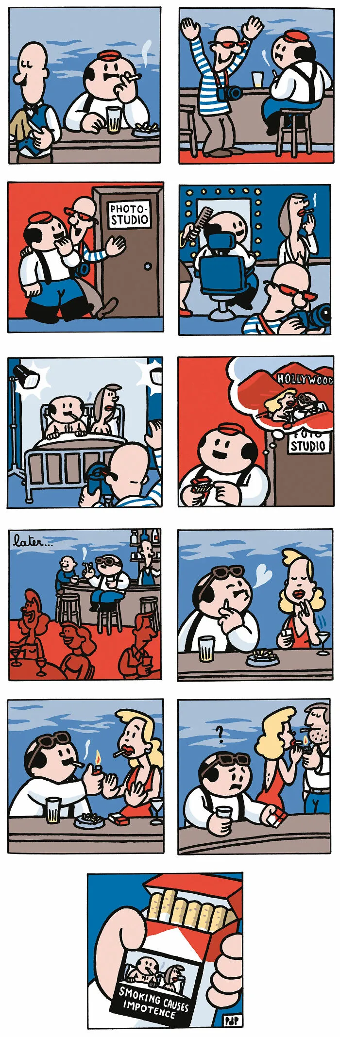 29 New Comics By Pieter De Poortere That Take A Very Dark Turn When You Least Expect It