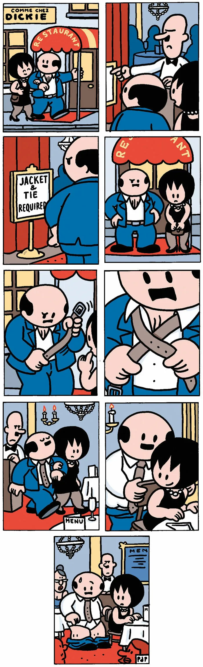 29 New Comics By Pieter De Poortere That Take A Very Dark Turn When You Least Expect It