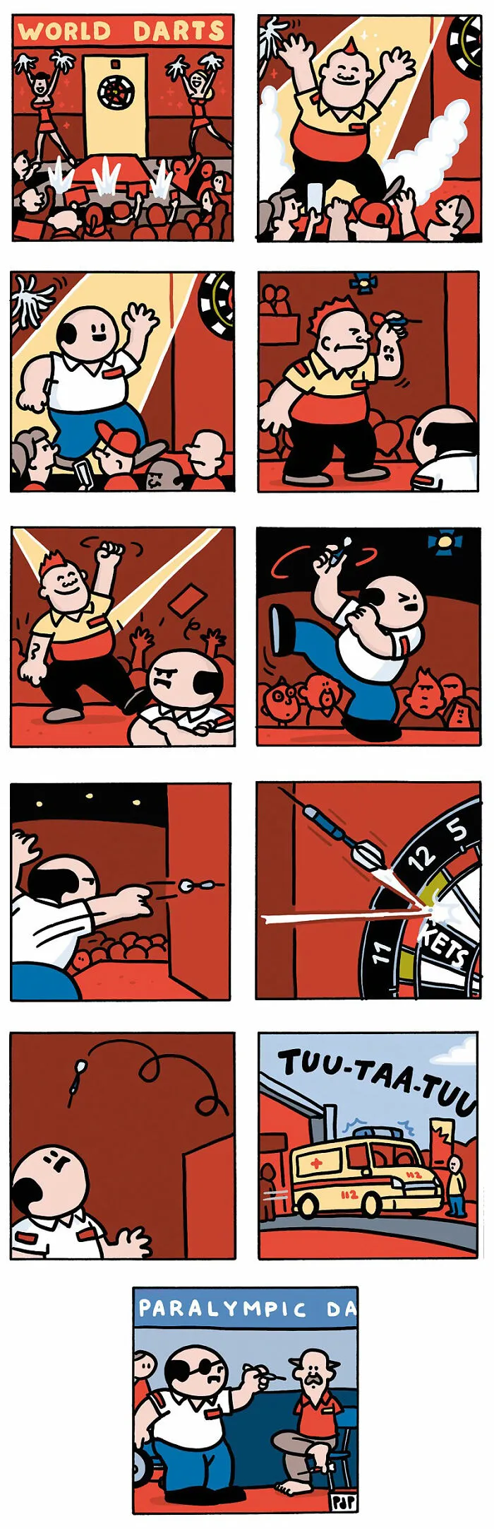 29 New Comics By Pieter De Poortere That Take A Very Dark Turn When You Least Expect It