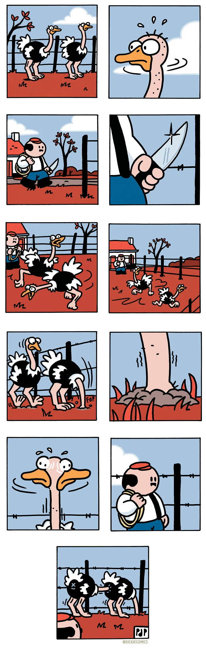 29 New Comics By Pieter De Poortere That Take A Very Dark Turn When You Least Expect It