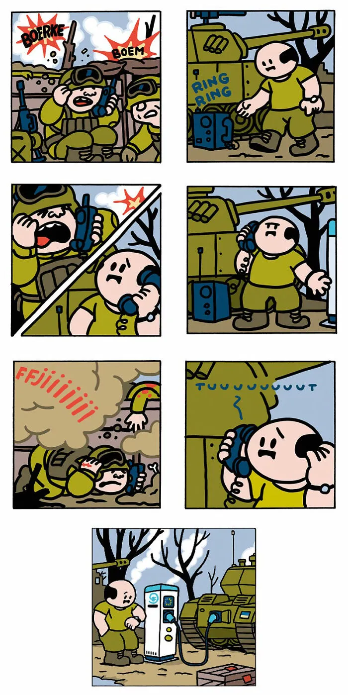 29 New Comics By Pieter De Poortere That Take A Very Dark Turn When You Least Expect It