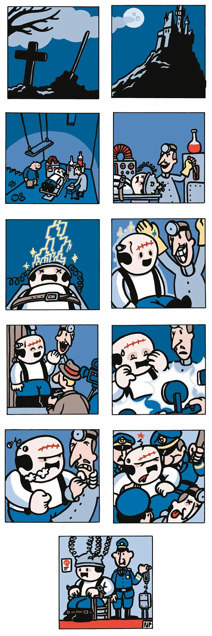 29 New Comics By Pieter De Poortere That Take A Very Dark Turn When You Least Expect It