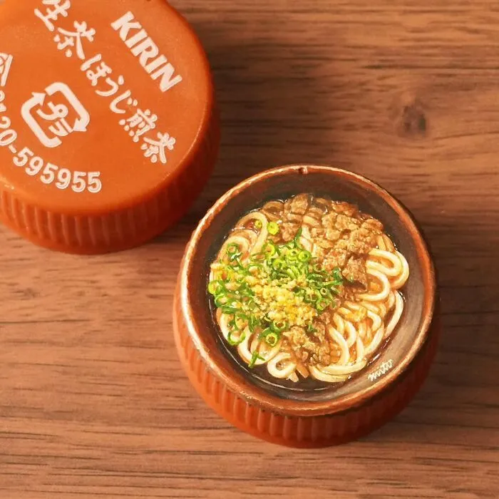 Artist Turns Plastic Bottle Caps Into Mini Food Paintings, And Here Are His 50 Best Works