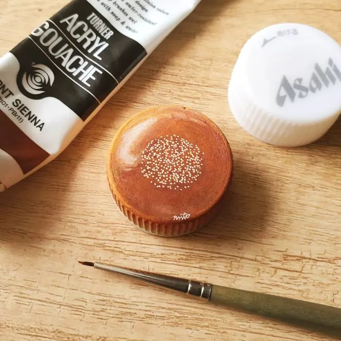 Artist Turns Plastic Bottle Caps Into Mini Food Paintings, And Here Are His 50 Best Works