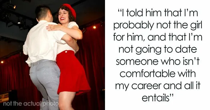 “AITAH For Not Refusing To Do A Quick Change Because My Boyfriend Is Uncomfortable?”