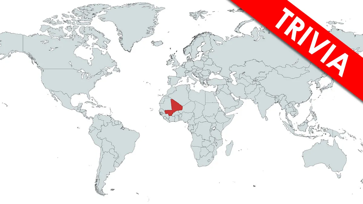 30 Highlighted Countries On The World Map: Score At Least 25/30 In This Geography Challenge