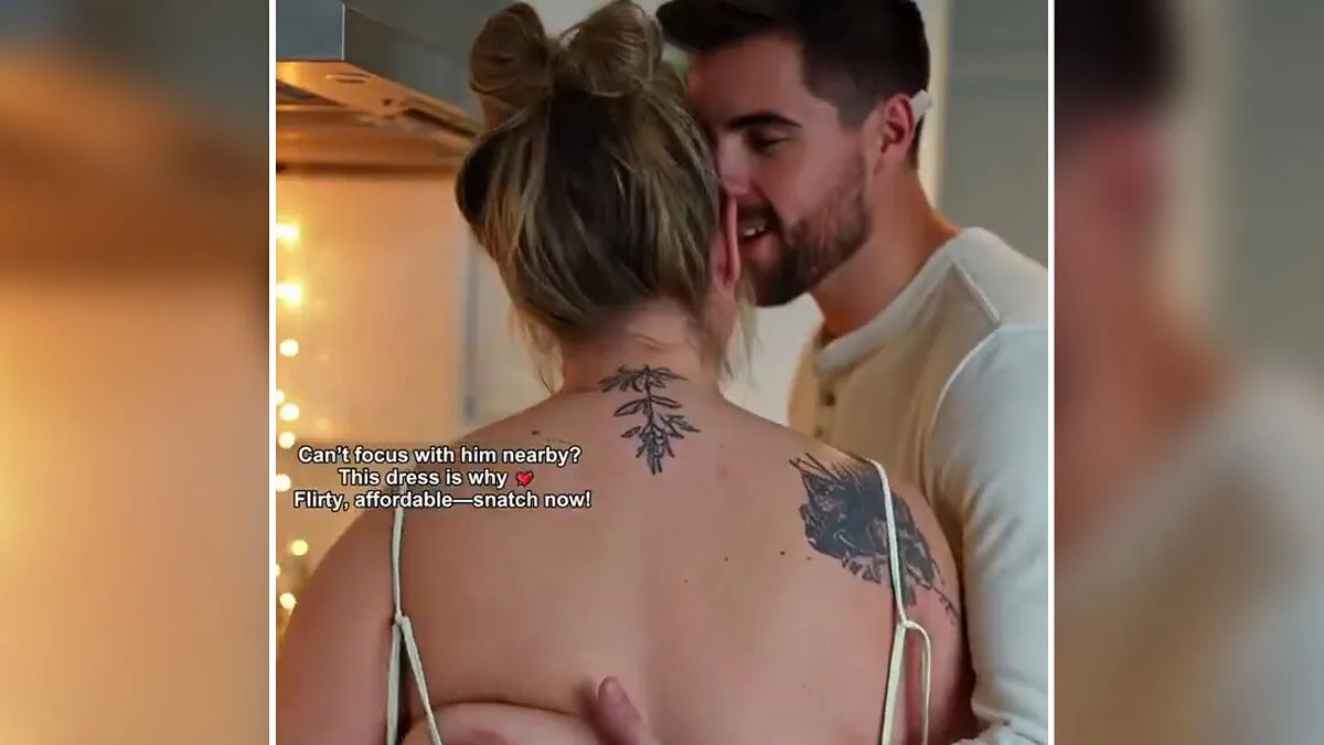 Low-Cut Dress Advertisement Goes Viral For All The Wrong Reasons