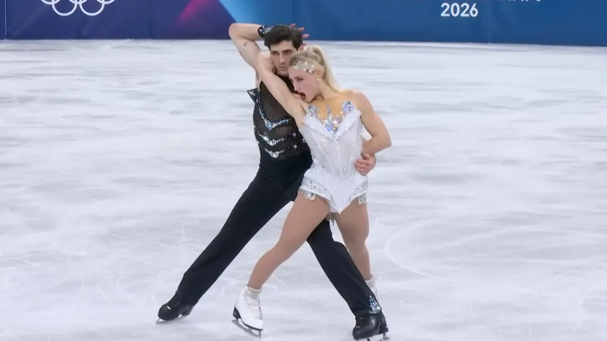 “Greatest Costume Save In Ice Dance History”: Olympic Ice Skater Goes Viral After A Costume Mishap