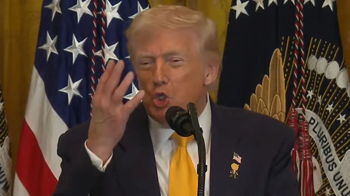 Trump's "Cringe" Comment About Nicki Minaj's Skin Sparks Backlash During Black History Month