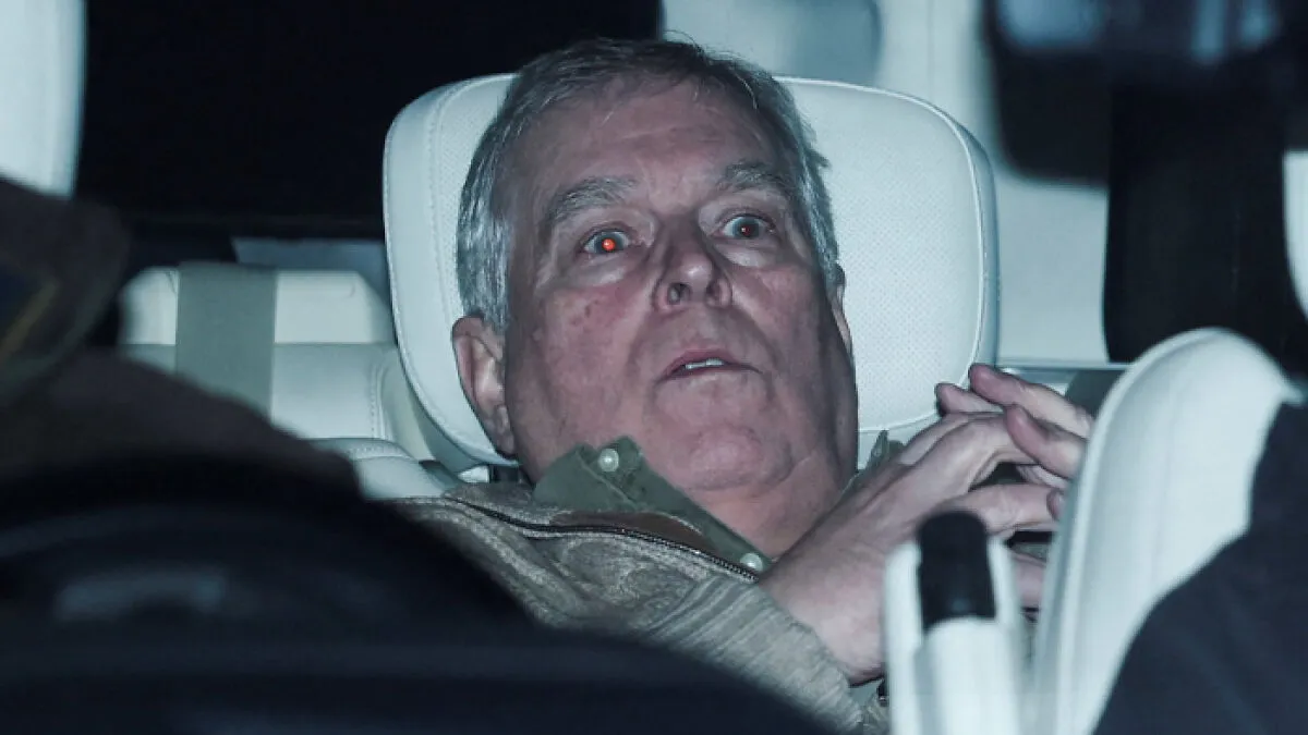"He's Suffering": First Photos Of Prince Andrew After His Arrest Show A Terrified Look