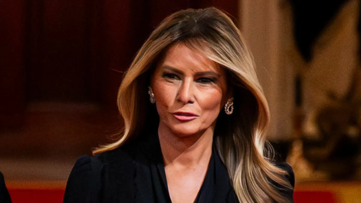 “Inappropriate For Black Tie”: Melania Trump’s Shimmery Governors Dinner Look Sparks Backlash