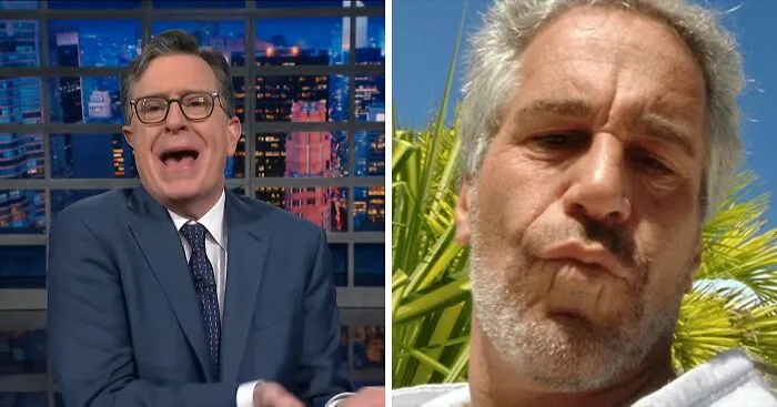 Stephen Colbert's Brutal Response After Appearing In Epstein Files Goes Viral