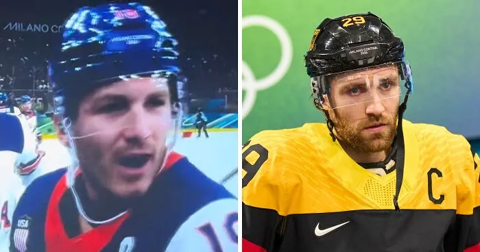 Hot-Mic Moment Between Olympic Hockey Rivals Sparks Comparisons To Viral Show 'Heated Rivalry'
