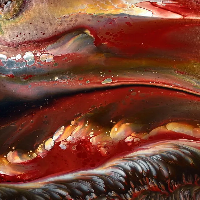 Controlled Chaos Dramatic Split Cup Acrylic Pour Tutorial: My Fluid Art Painting