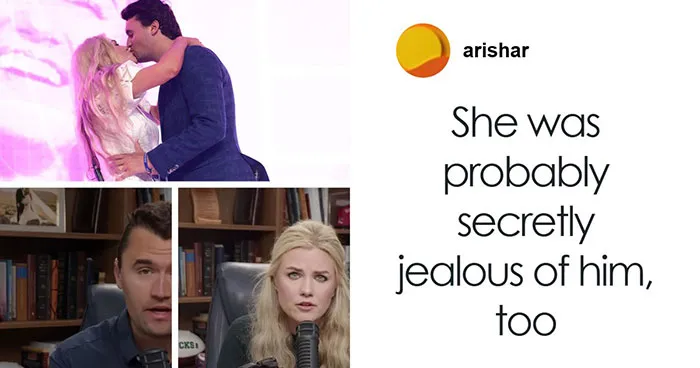 People Spot A Major Difference In Charlie Kirk's Office During Live Interview With Erika