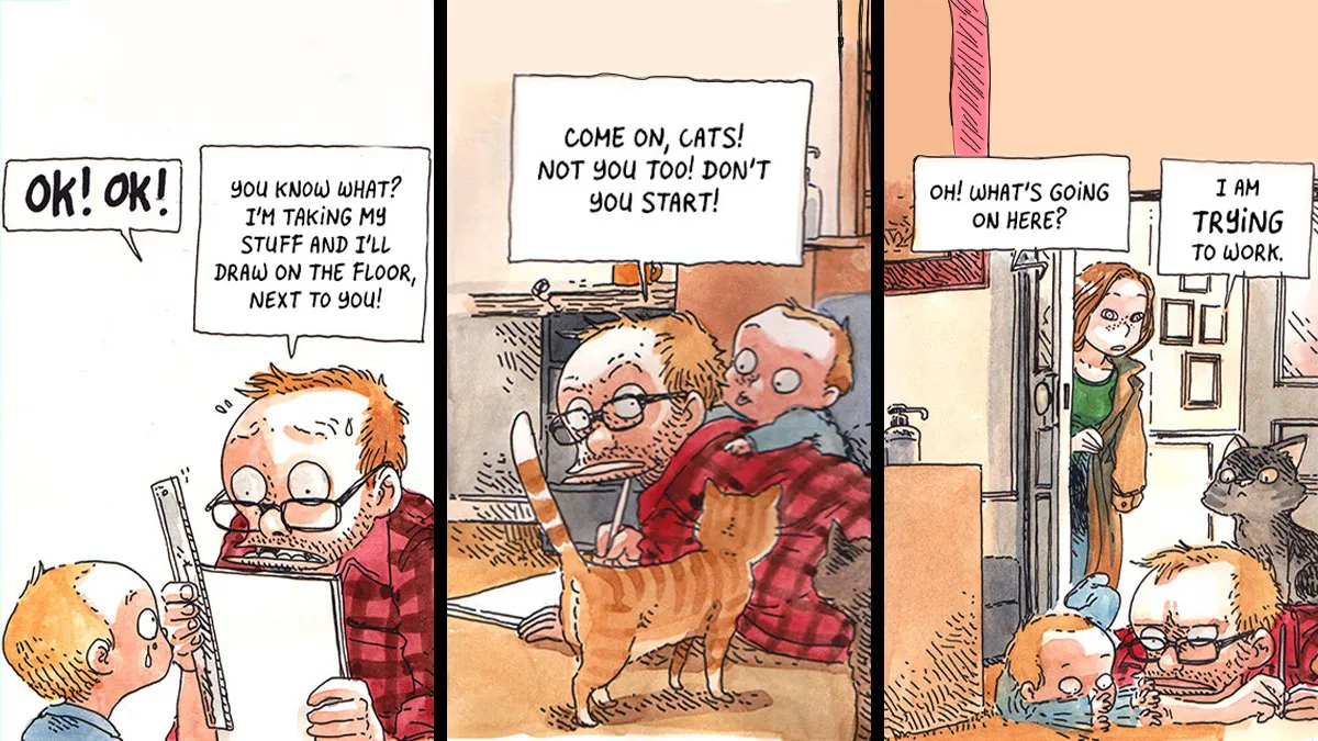 This Artist’s Comics About Kids And Getting Older Are Equal Parts Sweet And Brutal