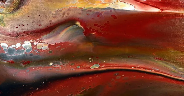 Controlled Chaos Dramatic Split Cup Acrylic Pour Tutorial: My Fluid Art Painting