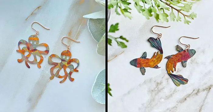 These 50 Flame-Painted Copper Pieces Look Mesmerizingly Colorful 