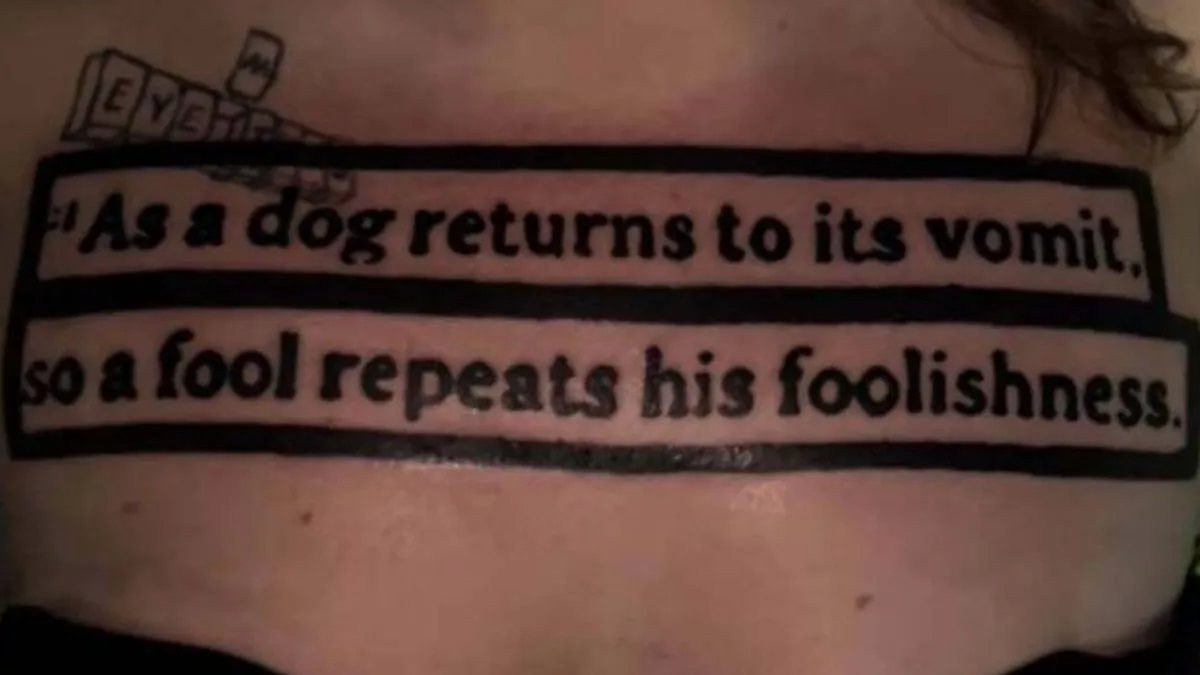 25 Personas que no se dan cuenta de lo horribles que son sus tatuajes