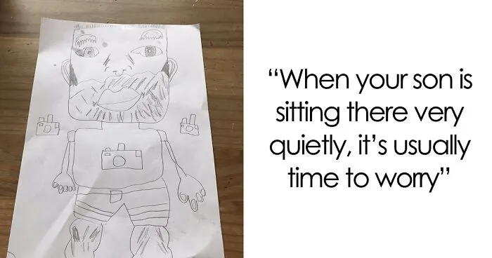 41 Kids' Drawings That Should Come With A Warning Label