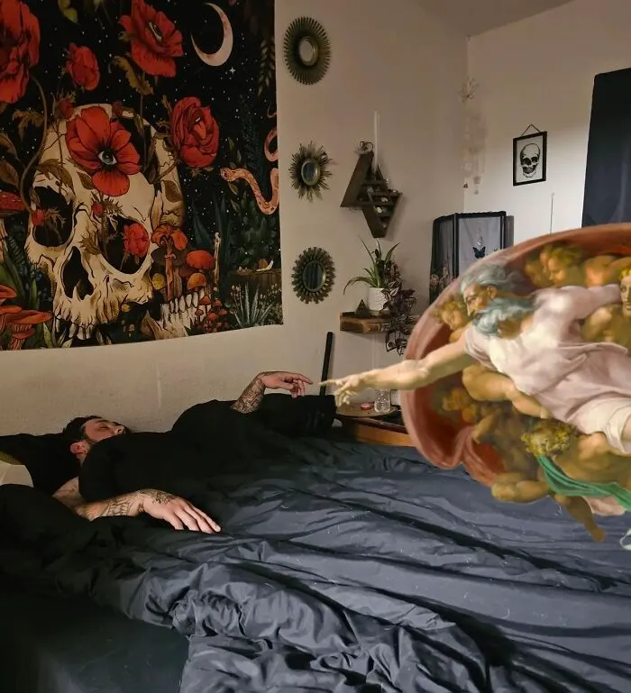 Literally Whyyyyy Was He Sleeping Like That