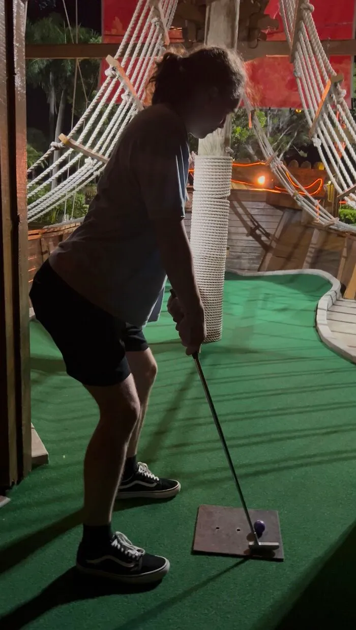 Ya no jugamos al minigolf