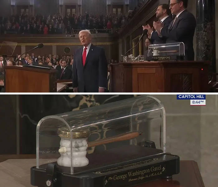 Mike Johnson Showcases George Washington’s Marble Gavel In Historic First