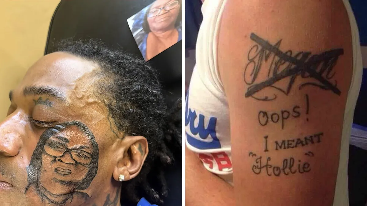 30 Tatuajes horribles para recordarnos que algunos errores son difíciles de borrar
