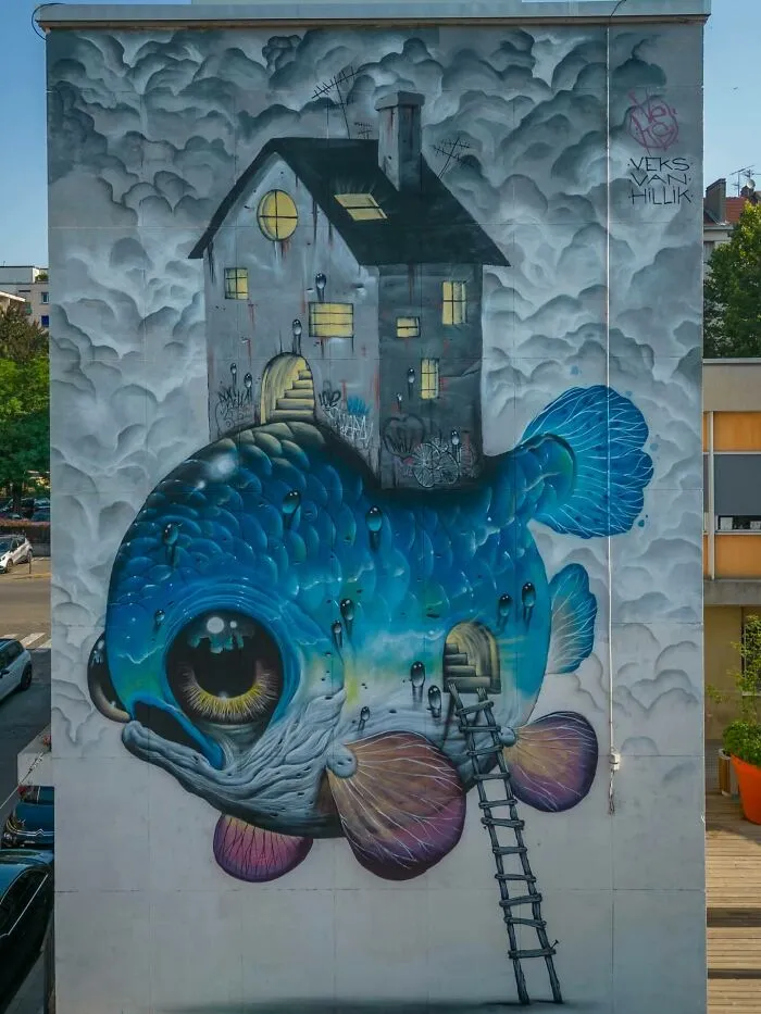 60 Striking Street Art Photos That Might Redefine What You Think Graffiti Can Be
