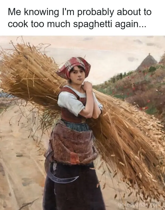 50 Hilarious Classical Art Memes That Show Human Struggle Hasn’t Changed In Centuries