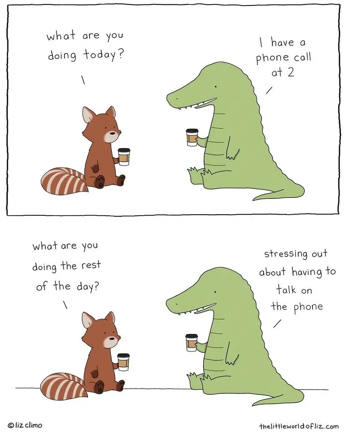 “The Simpsons” Animator Illustrates Humorous Everyday Moments Of Talking Animals (38 New Comics)