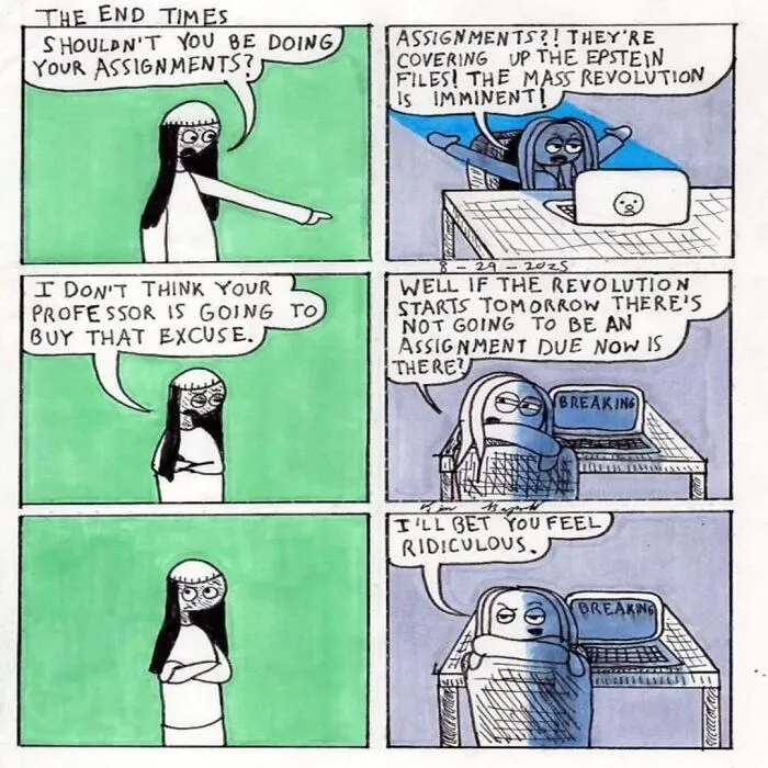 40 Brutally Honest Comics From The Series “The End Times” That Perfectly Sum Up Our World