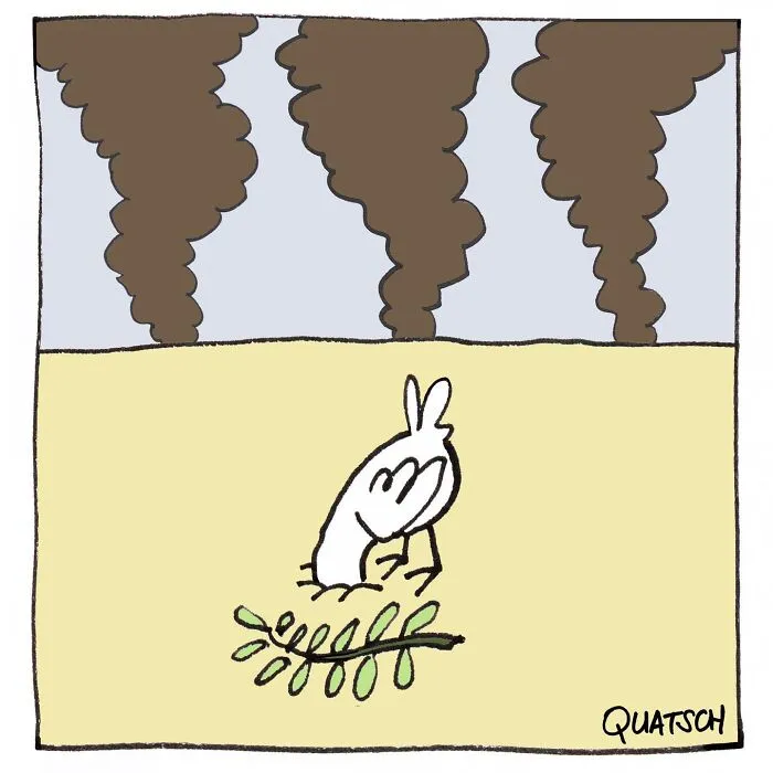 27 Humorous And Absurd Comics By Quatsch That Might Make You Laugh (New Pics)