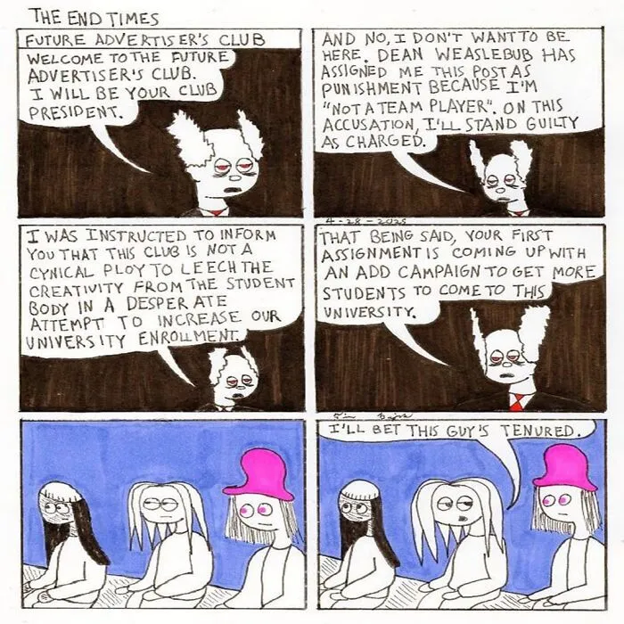40 Brutally Honest Comics From The Series “The End Times” That Perfectly Sum Up Our World