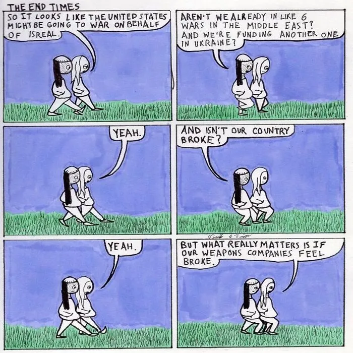 40 Brutally Honest Comics From The Series “The End Times” That Perfectly Sum Up Our World