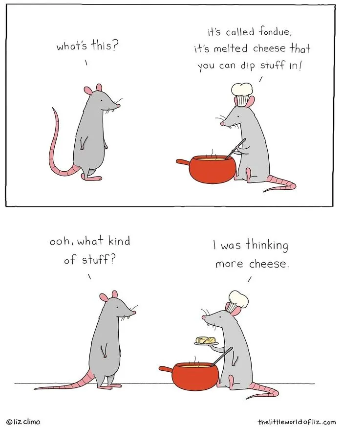 “The Simpsons” Animator Illustrates Humorous Everyday Moments Of Talking Animals (38 New Comics)