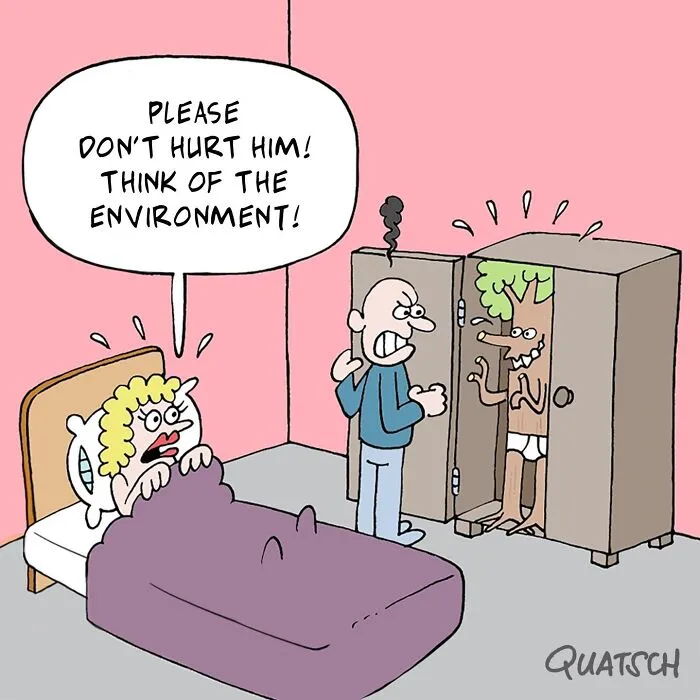 27 Humorous And Absurd Comics By Quatsch That Might Make You Laugh (New Pics)
