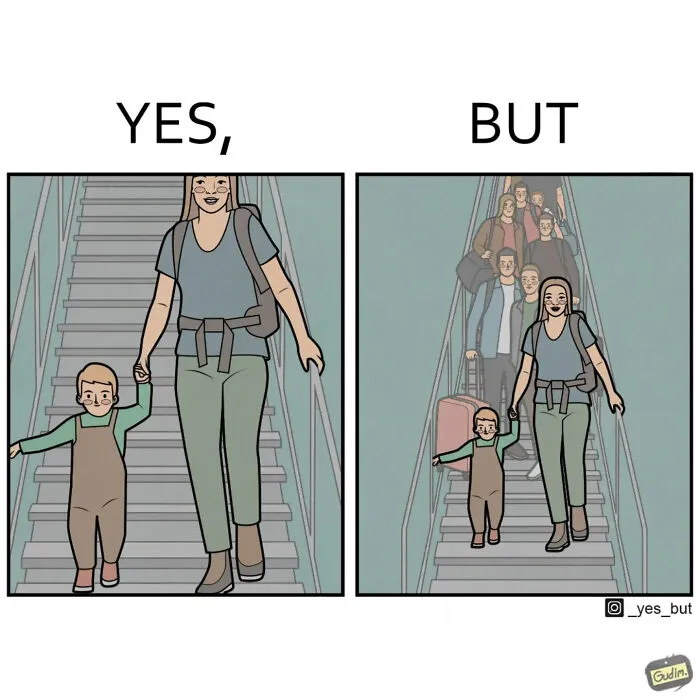 “Yes, But”: 26 Of Society's Paradoxes Illustrated By Anton Gudim (New Pics)