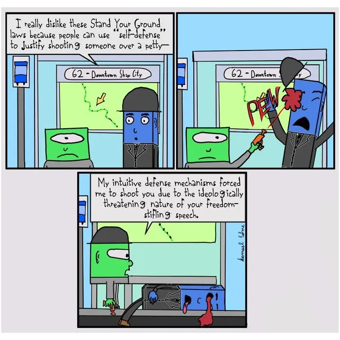 20 Dark And Unsettling Comics By Samuel Edme That Reflect Modern Society