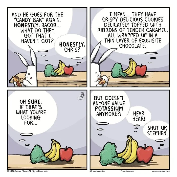Roonie The Rabbit Is The Comic Series For Anyone Who Spirals Over Nothing (60 Pics)