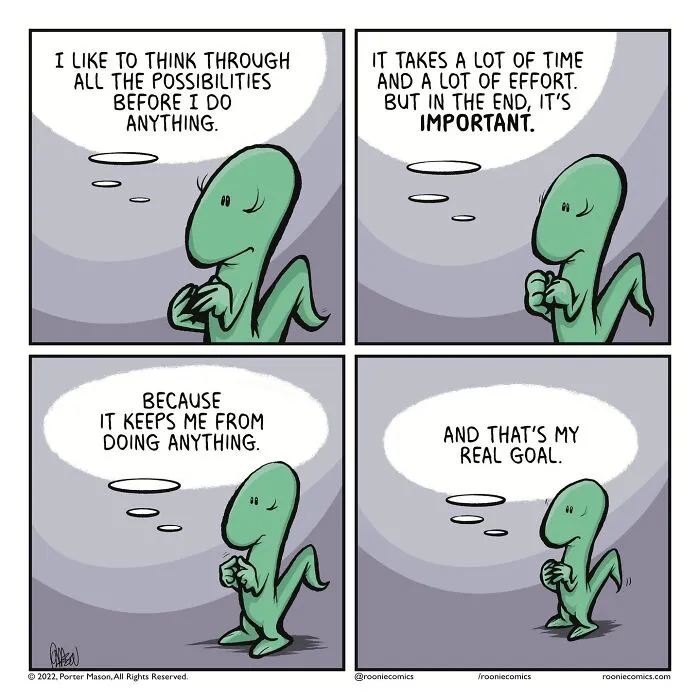 Roonie The Rabbit Is The Comic Series For Anyone Who Spirals Over Nothing (60 Pics)