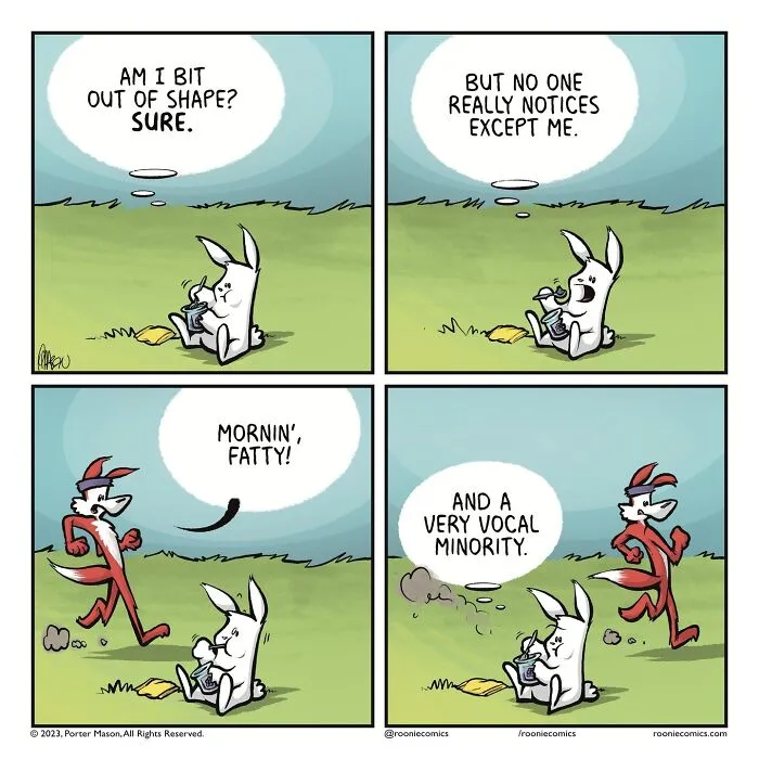 Roonie The Rabbit Is The Comic Series For Anyone Who Spirals Over Nothing (60 Pics)