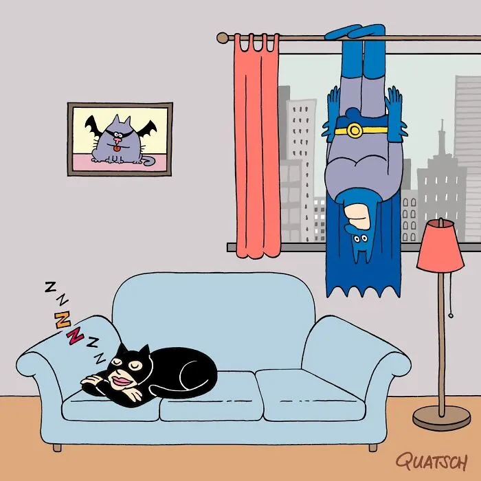 27 Humorous And Absurd Comics By Quatsch That Might Make You Laugh (New Pics)