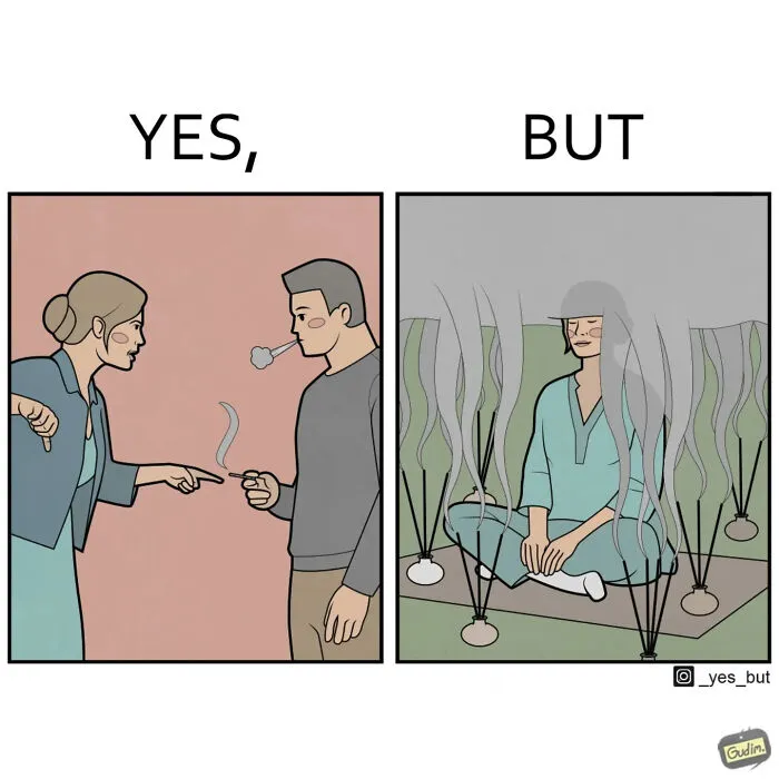 “Yes, But”: 26 Of Society's Paradoxes Illustrated By Anton Gudim (New Pics)